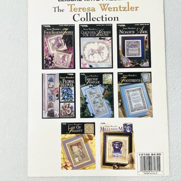 Rare HTF Teresa Wentzler Petites Fantasy Castle and Dragon Pattern Booklet - Picture 5 of 7